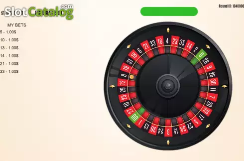 Game Screen 3. American Roulette (Flipluck) slot