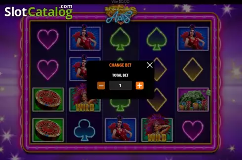 Captura de tela2. Vegas Aces slot