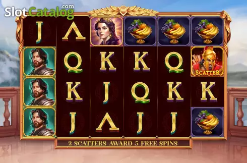 Game screen. Trojan Talisman slot