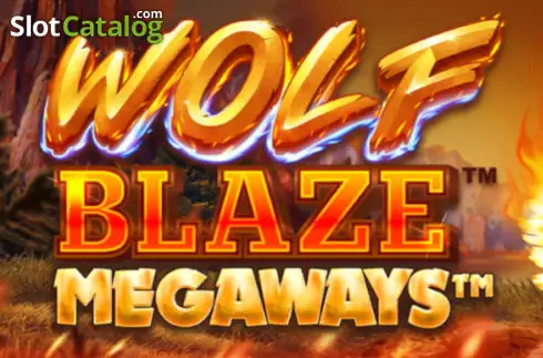 Wolf Blaze Megaways Logo