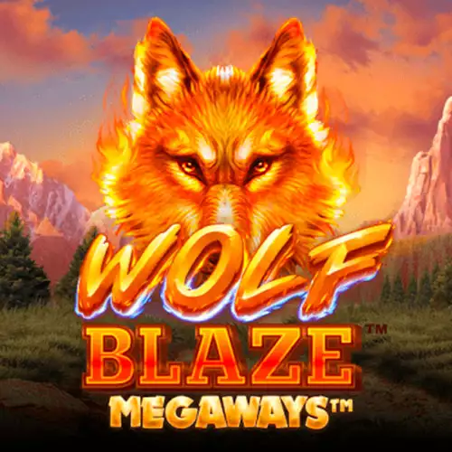 Wolf Blaze Megaways ロゴ