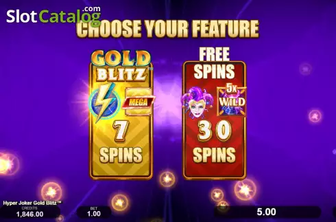 Free Spins Win Screen 2. Hyper Joker Gold Blitz slot