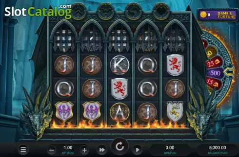 Bildschirm3. Temple of Fury Dream Drop slot