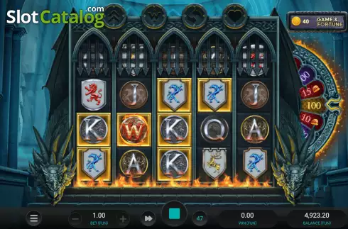 Bildschirm4. Temple of Fury Dream Drop slot