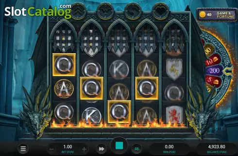 Bildschirm5. Temple of Fury Dream Drop slot