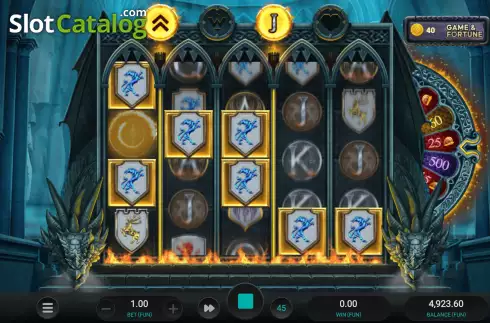 Bildschirm6. Temple of Fury Dream Drop slot