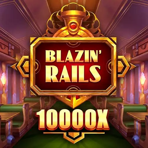 Blazin' Rails Logo