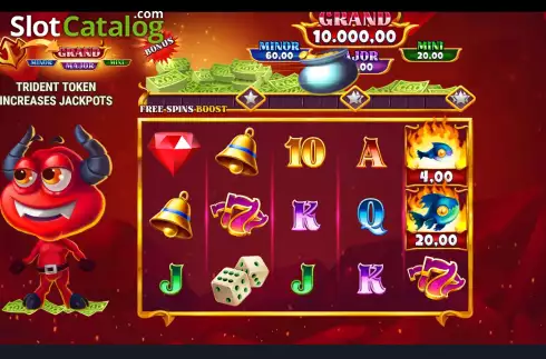Schermo2. Devil's Hot Pots slot