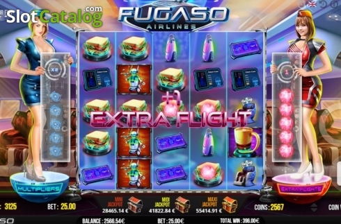 Feature 2. Fugaso Airlines slot