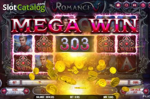 Mega Win. Romance V slot