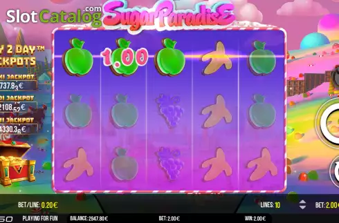 Bildschirm4. Sugar Paradise slot