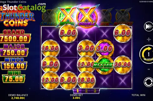 Captura de tela3. 5 Mega Thunder Coins slot