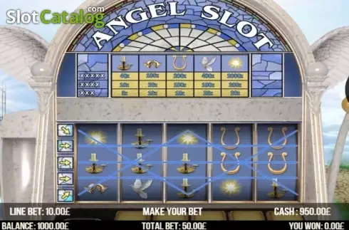 Paylines. Angel Slot slot
