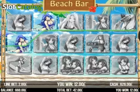 Win Screen 4. Beach Bar slot
