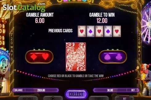 Gamble. Carousel (Fugaso) slot