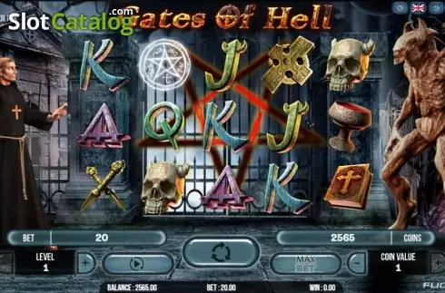 画面2. Gates Of Hell カジノスロット