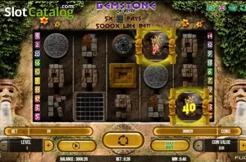 Bildschirm4. Gemstone Of Aztec slot