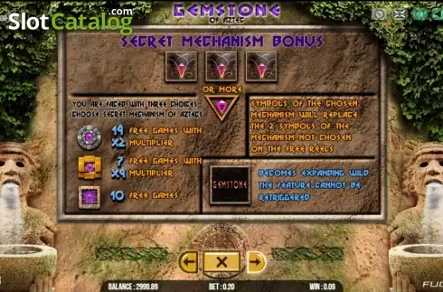 Captura de tela8. Gemstone Of Aztec slot
