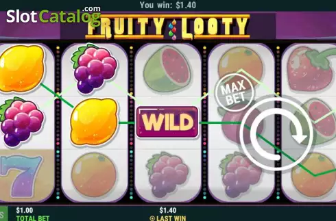 Win Screen2. Fruity Looty slot