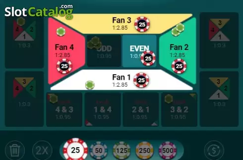 Game screen 3. FanTan slot