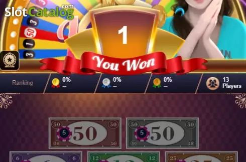 Bildschirm6. Lucky Wheel (Funky Games) slot