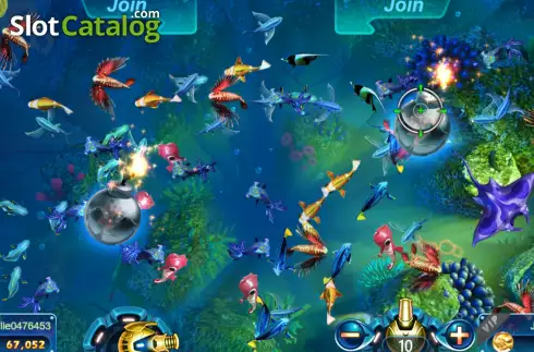 Game screen. Heart Of Ocean slot