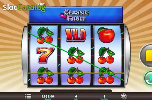 Ekran3. Classic Fruit (Funky Games) yuvası