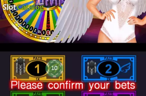 Game screen 2. Angel and Devil (Wheel Of Fortune) slot