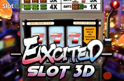 Excited Slot 3D Логотип