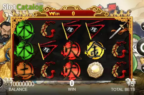 Game screen. Wudang Zhenwu Emperor slot