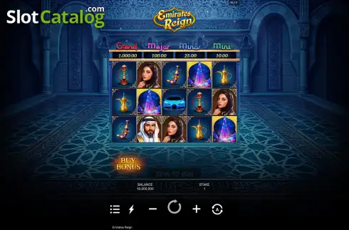 Emirates Reign slot. Emirates Reign slot
