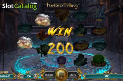 Schermo3. Fortune Telling slot