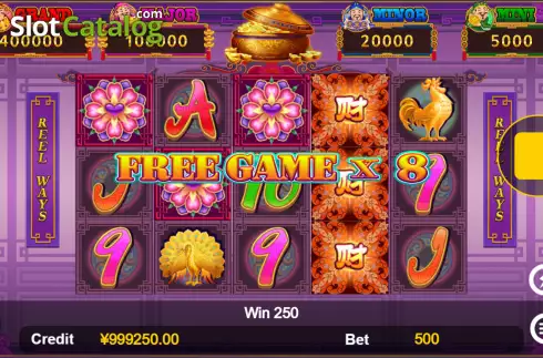 Bildschirm4. Flower of Riches (Funta Gaming) slot