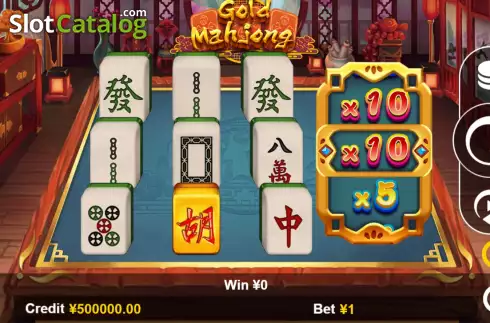 Скрин2. Gold Mahjong слот