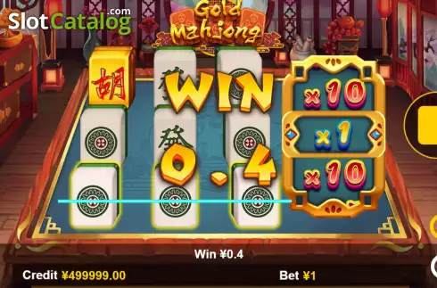 Скрин3. Gold Mahjong слот