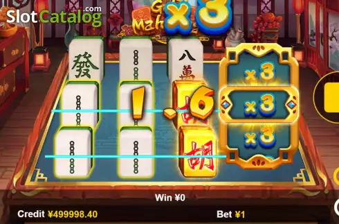 Скрин4. Gold Mahjong слот