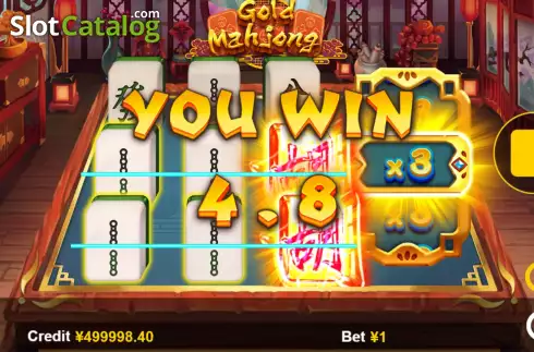 Скрин5. Gold Mahjong слот