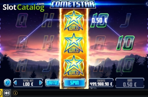 Win Screen 3. CometStar slot