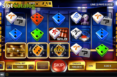 Schermo4. Deal or No Deal The Dice Slot slot