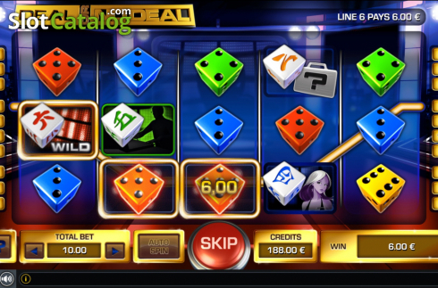 Schermo5. Deal or No Deal The Dice Slot slot