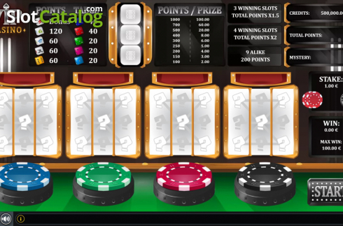 Reel Screen. VIP Casino Dice slot