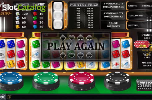 Win Screen 2. VIP Casino Dice slot