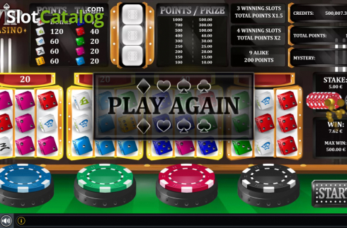 Win Screen 3. VIP Casino Dice slot