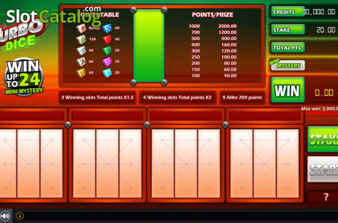 Captura de tela2. Turbo Dice (Gaming1) slot