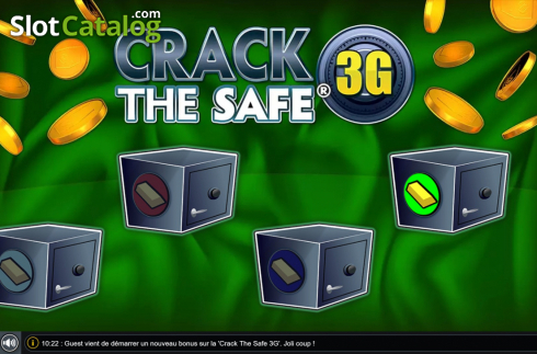 Ecran4. Crack The Safe 3G slot