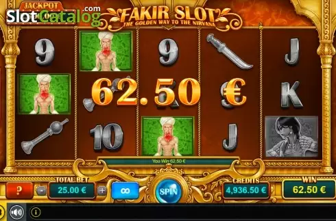 Écran7. Fakir Slot Machine à sous