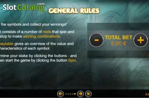 General Rules. Aetherial Fortune slot