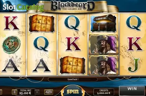 Bildschirm2. Blackbeard the Golden Age slot