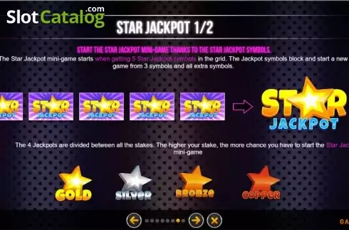 Star Jackpot. Glam Night slot