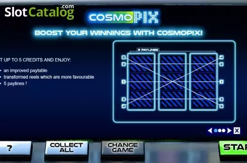 Skärmdump4. Cosmo Pix slot